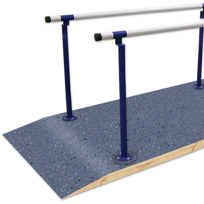 westminster parallel bars with vinyl base