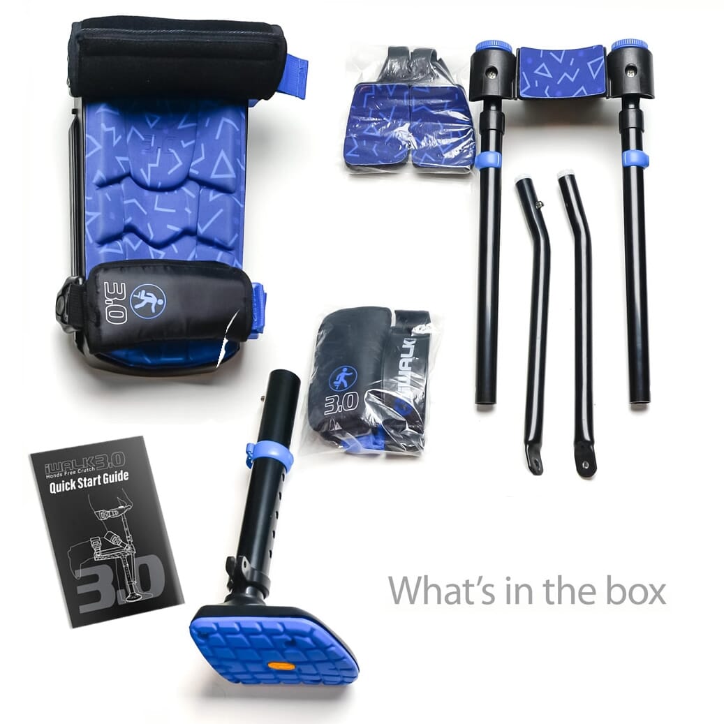 iWalk Support 3.0 Hands Free Crutch from Essential Aids