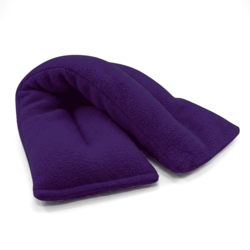 wheat bag purple open