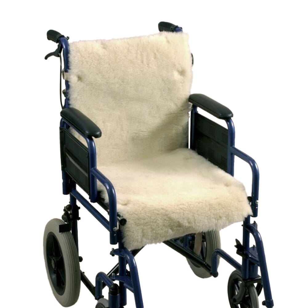 View Wheelchair Absorbent Wool Seat Cover information