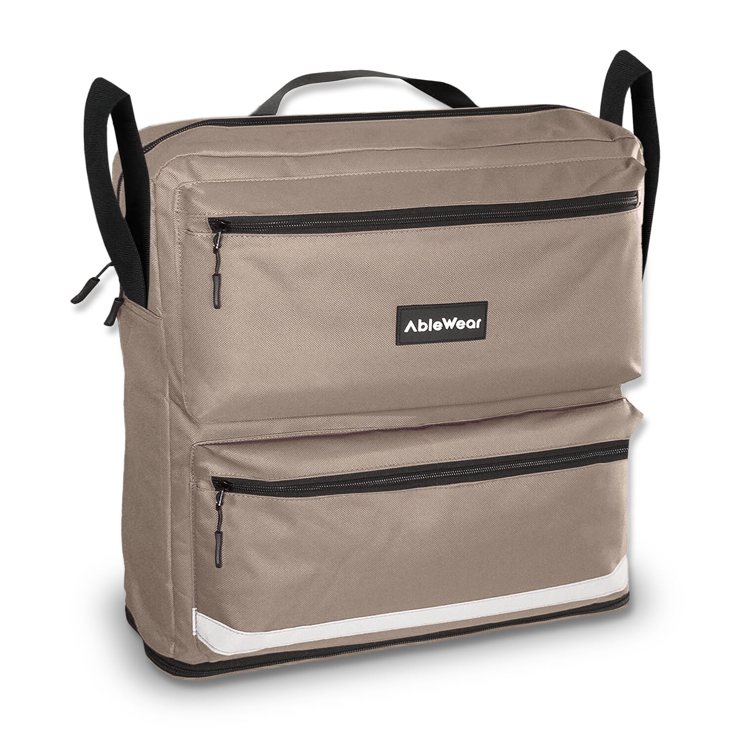 wheelchair bag black grey