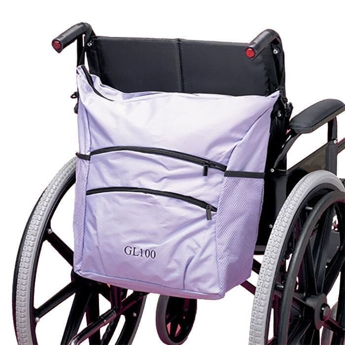 wheelchair carry bag lilac