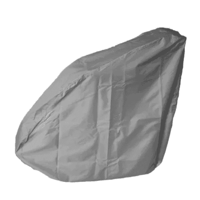 wheelchair cover folded wheelchair grey