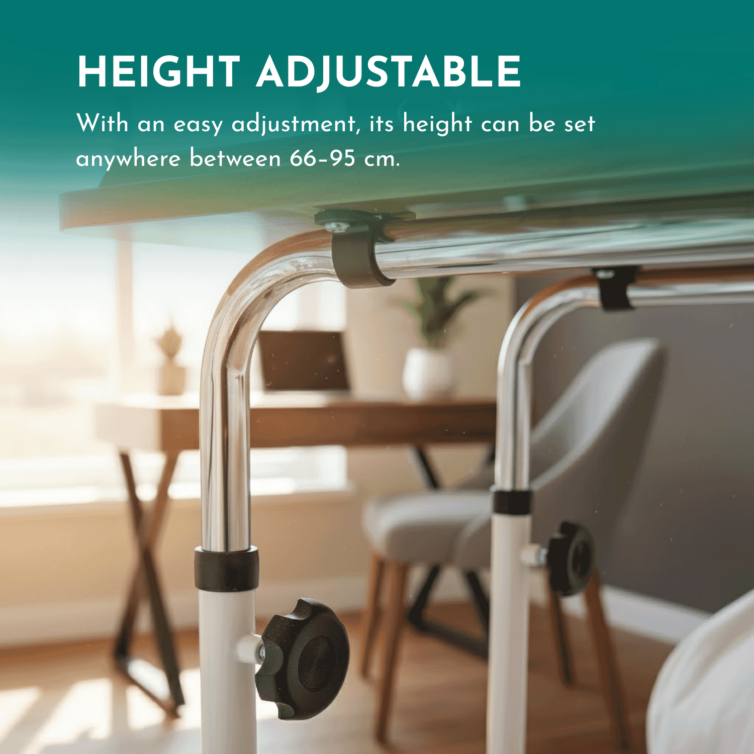 wheelchair table adjust