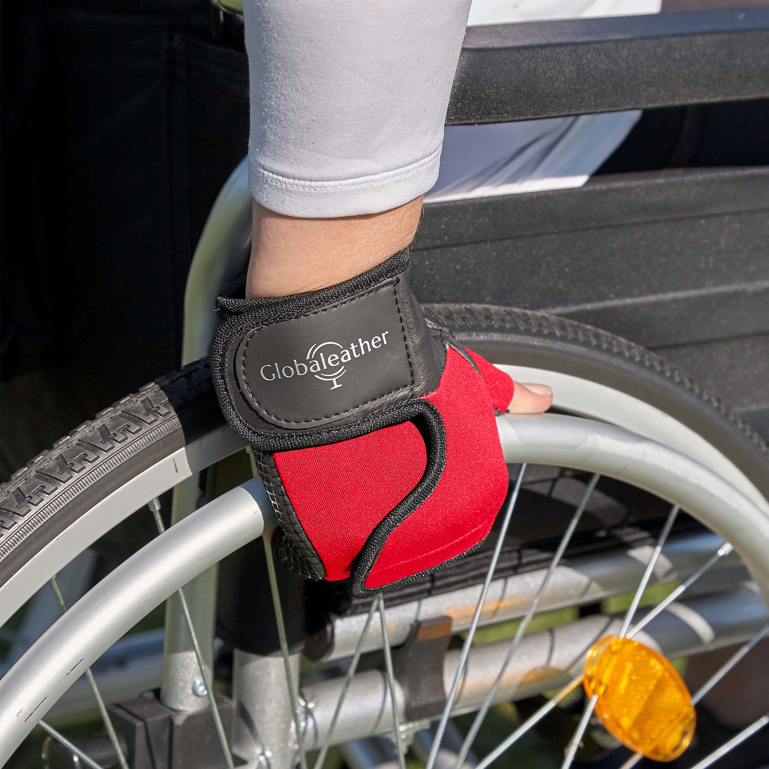 wheelchair wraps red lifestyle