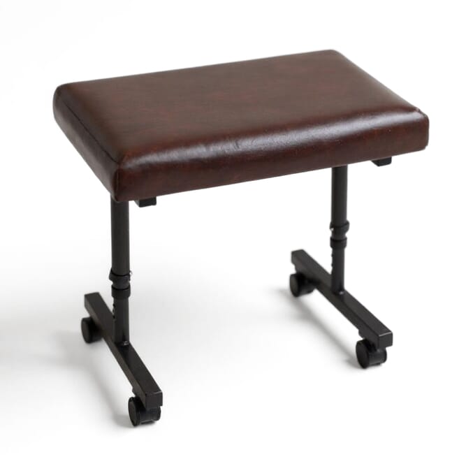 wheeled footstool