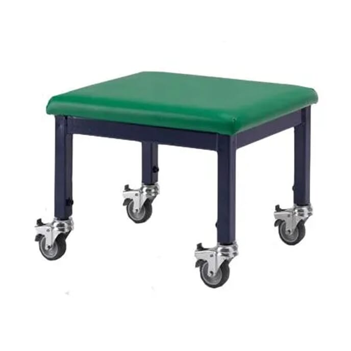 wheely therapy stool green