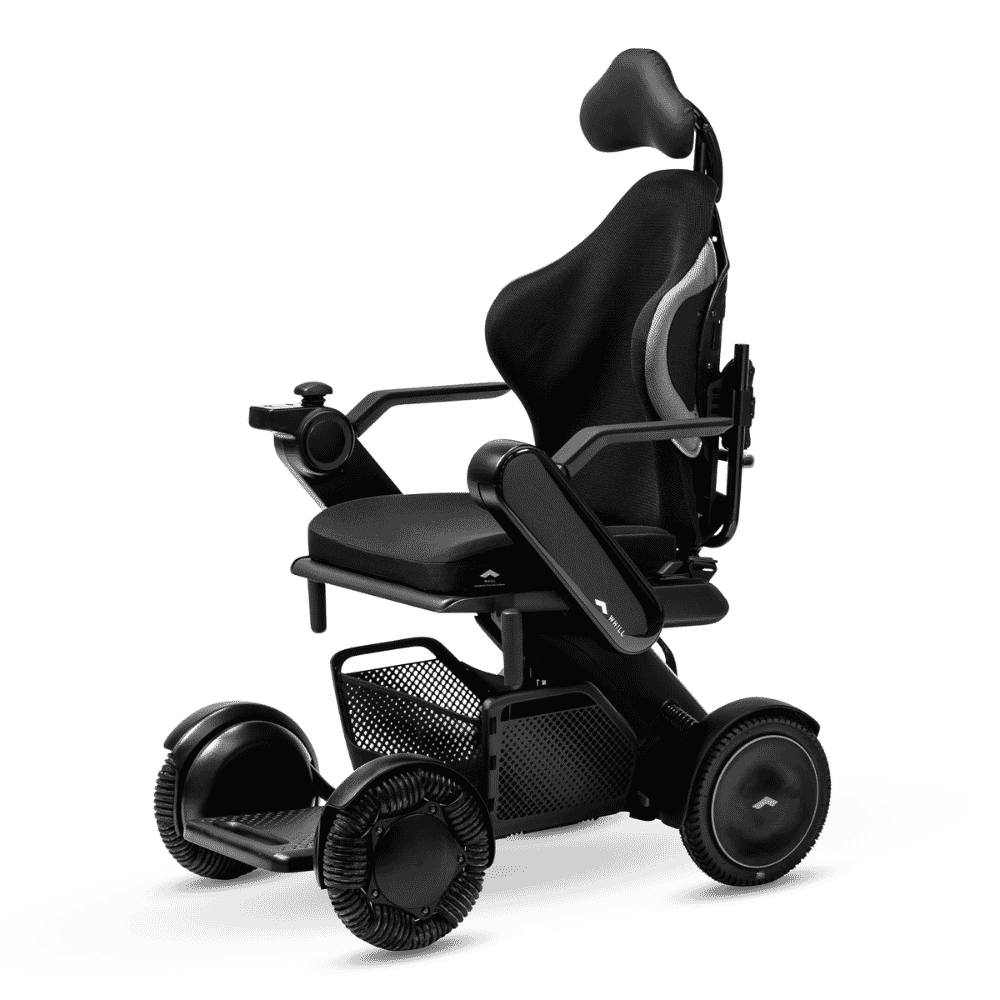 whill c2 support plus powerchair black