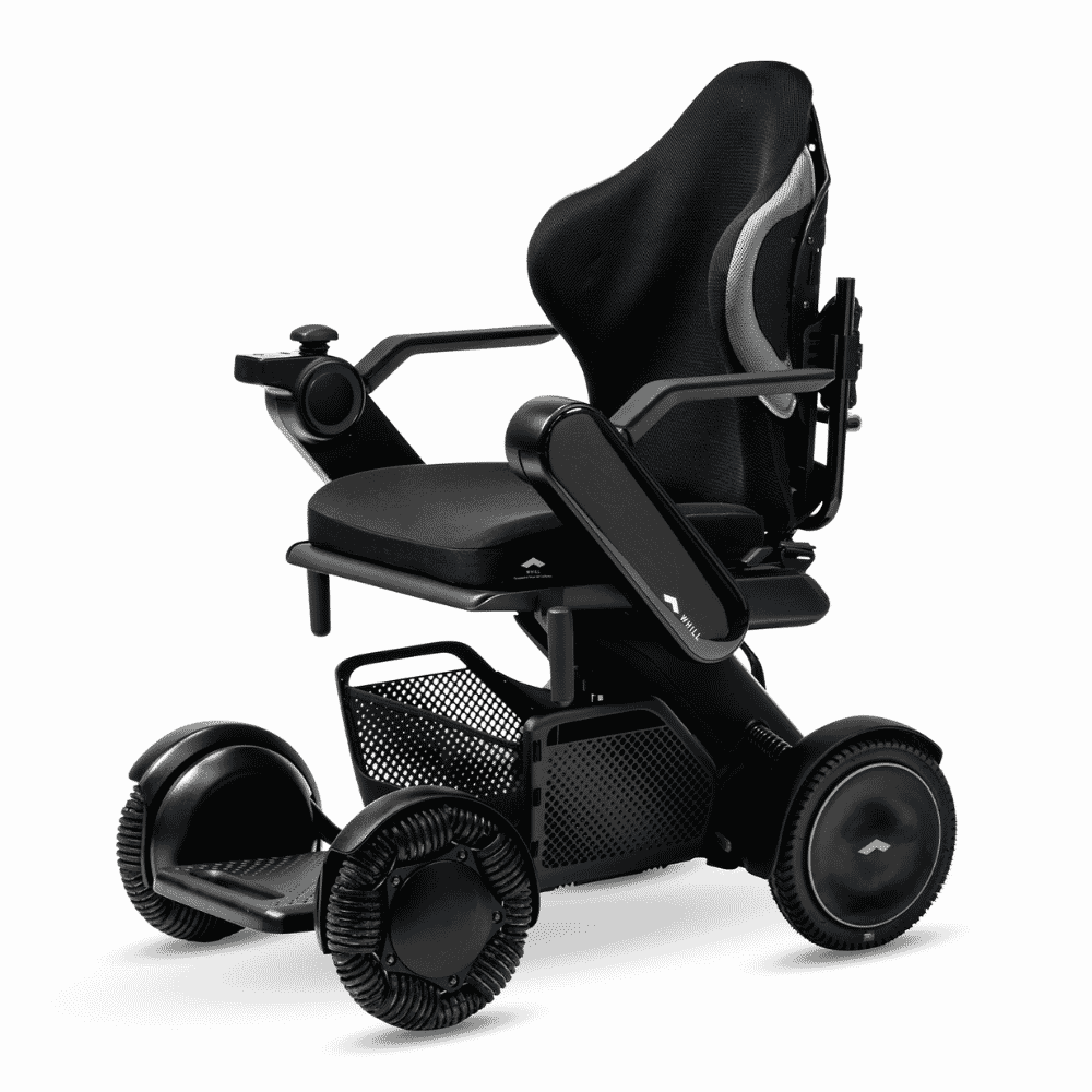 whill c2 support powerchair black