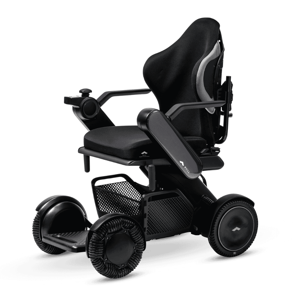 whill c2 support powerchair charcoal grey
