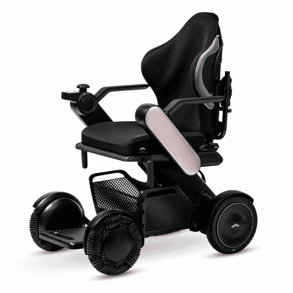 whill c2 support powerchair pink