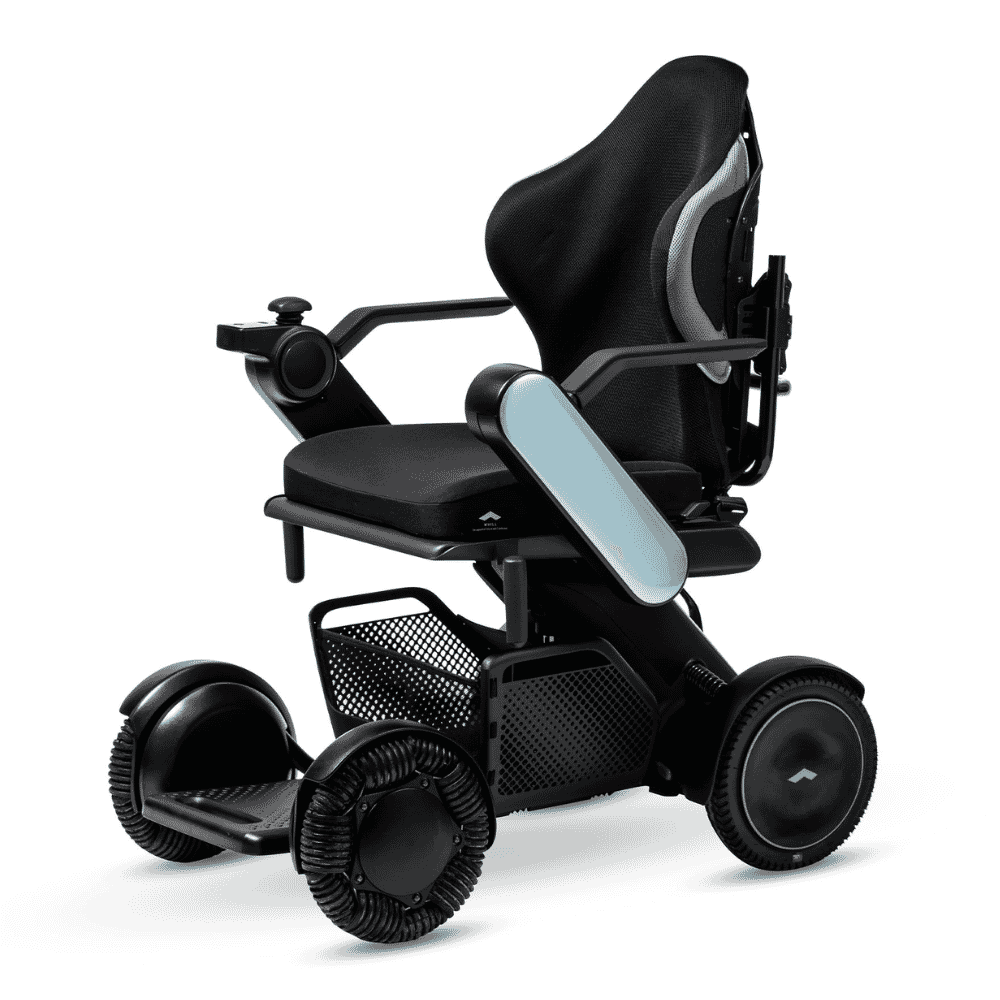 whill c2 support powerchair powder blue
