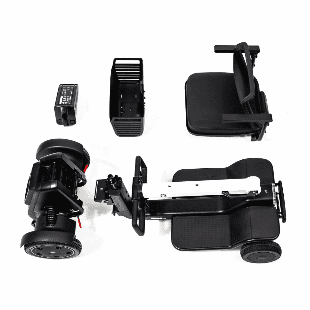 whill r four wheel mobility scooter dismantled