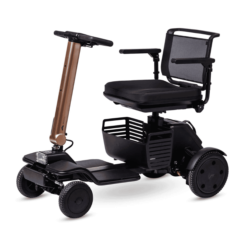 whill r four wheel mobility scooter gold