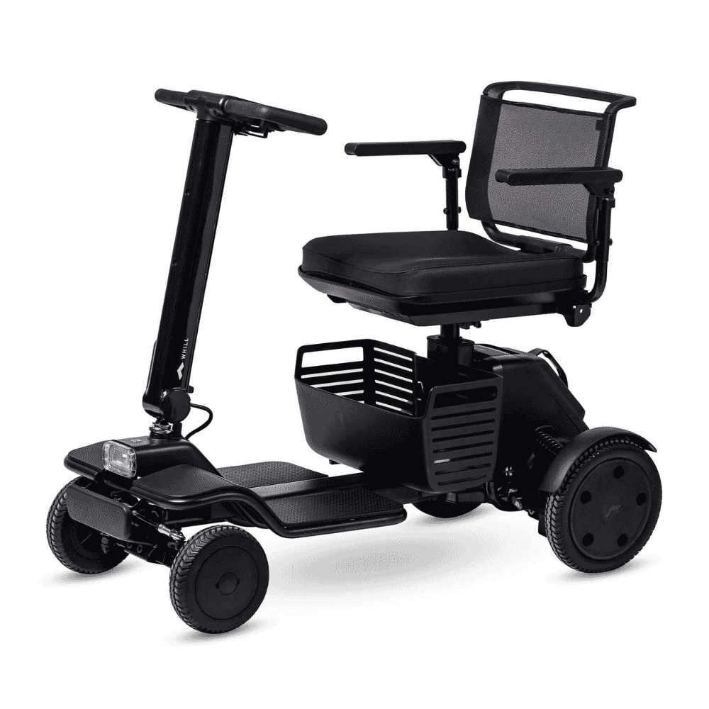 whill r four wheel mobility scooter green