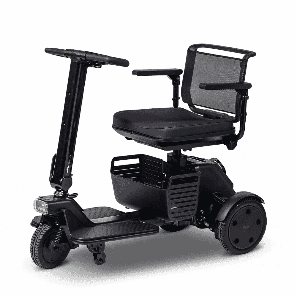 whill r three wheel mobility scooter green