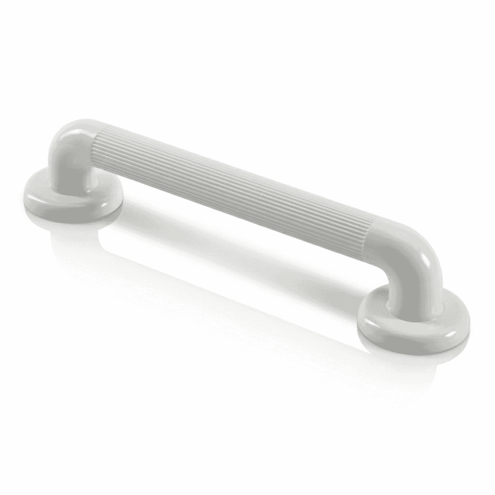 white plastic grab bar 405mm