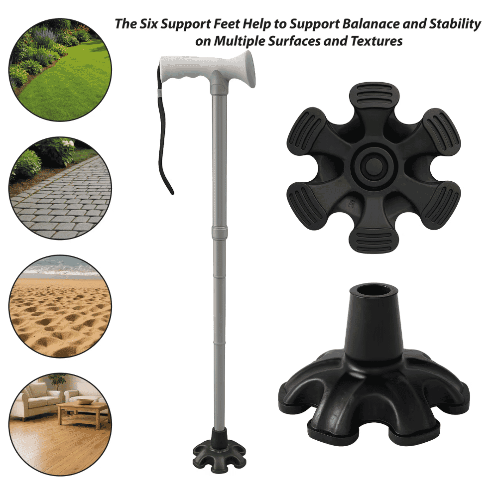 wide base ferrule features