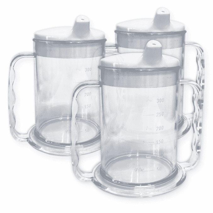 wide base mug with lid pack of 3
