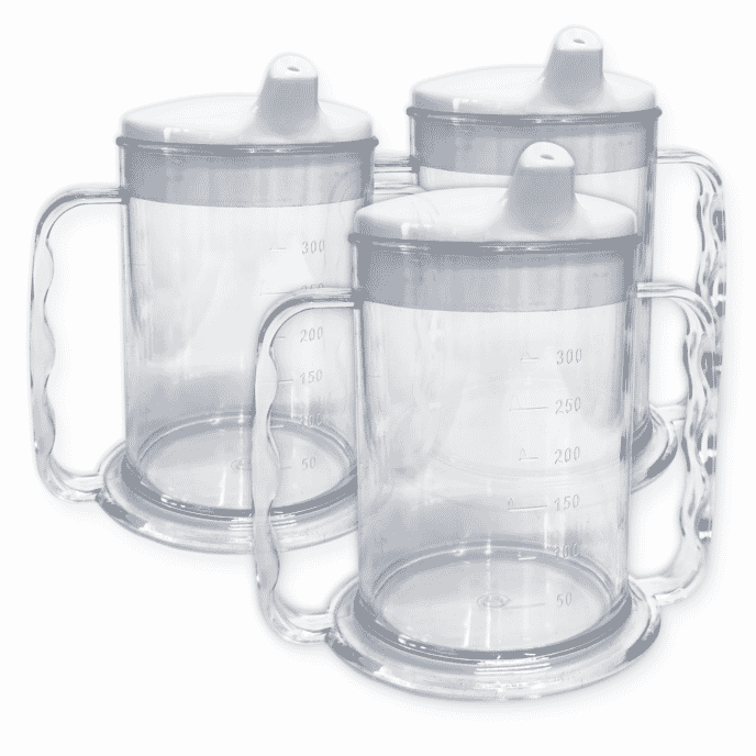 wide base mug with lid pack of 3