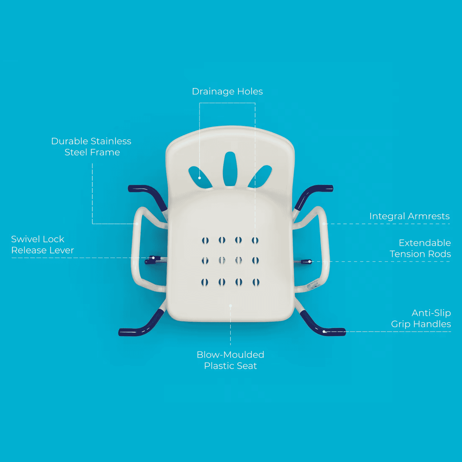 winchester swivel bather key features