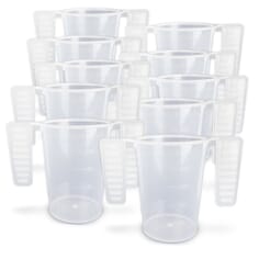 Wing Handled Plastic Beaker - Pack of 10