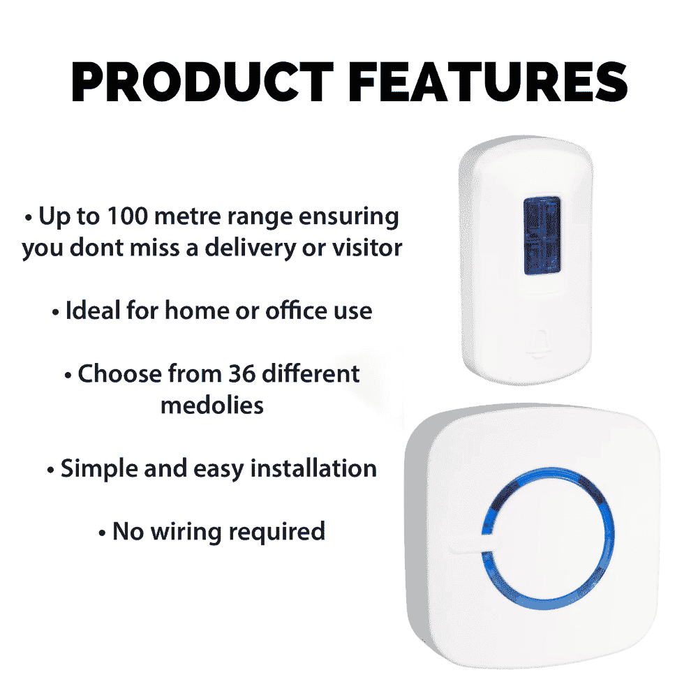 wireless doorbell features