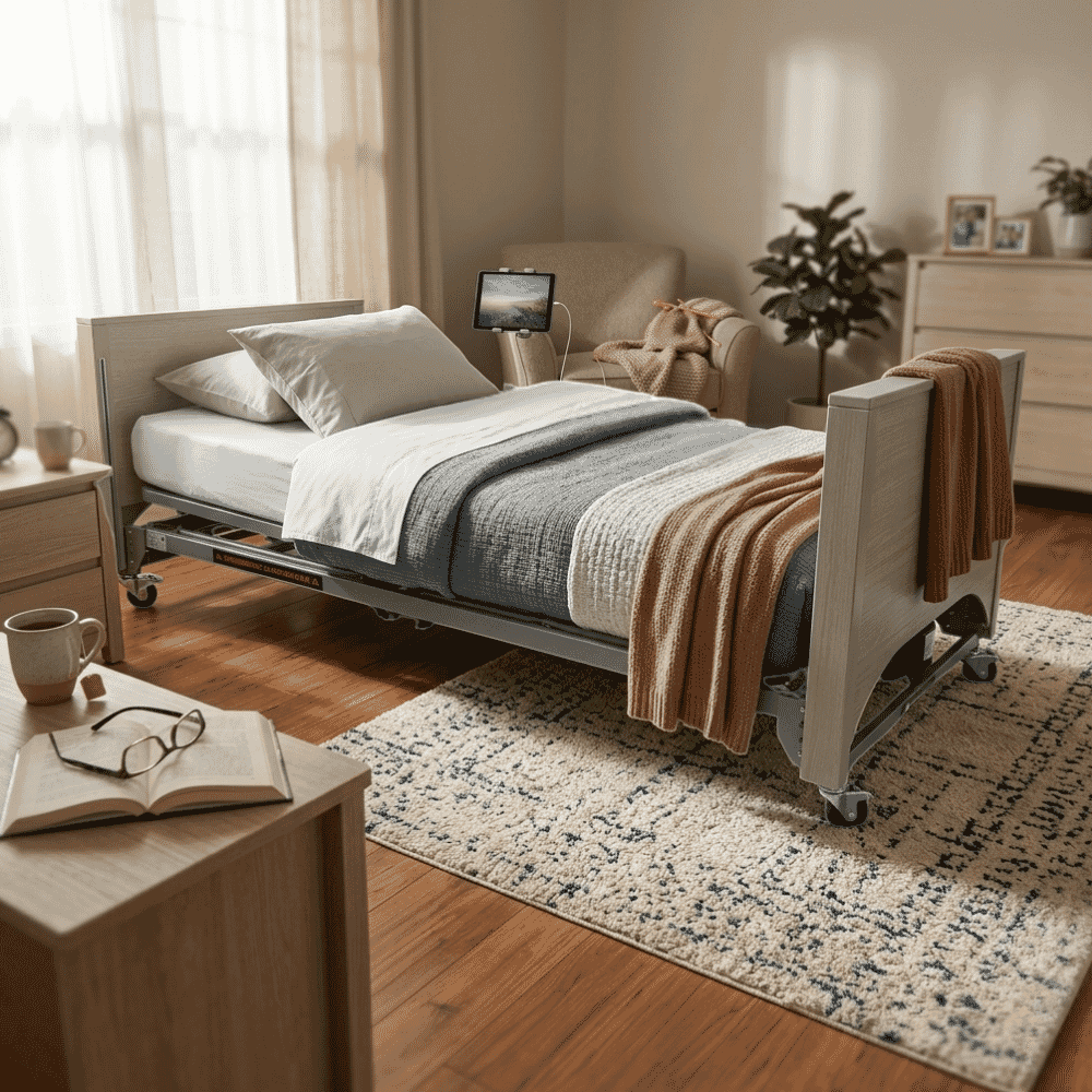 woburn low profiling bed lifestyle