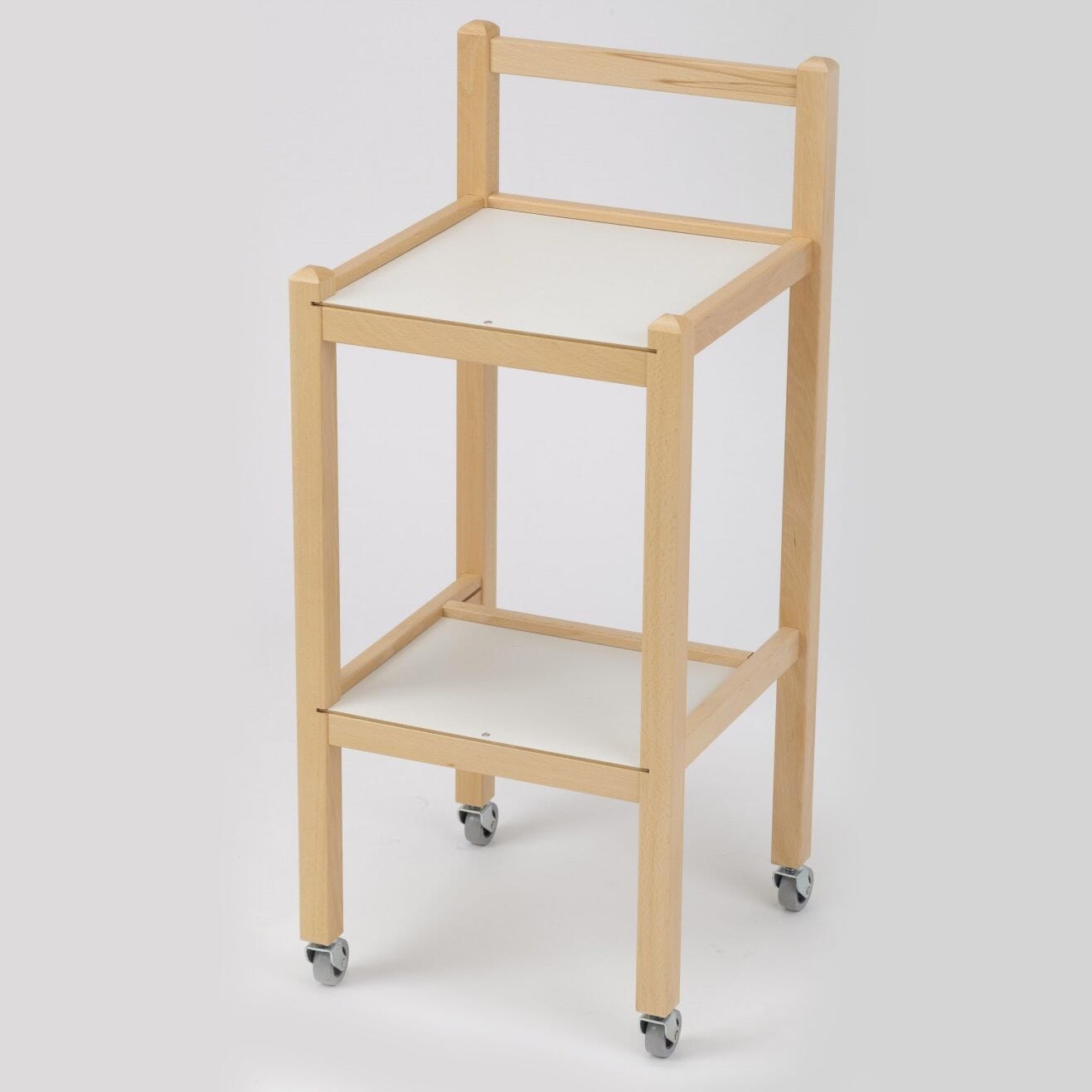 View Wooden Compact Trolley information