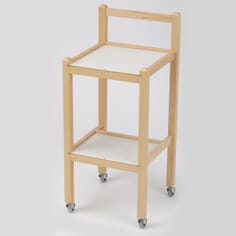 Wooden Compact Trolley