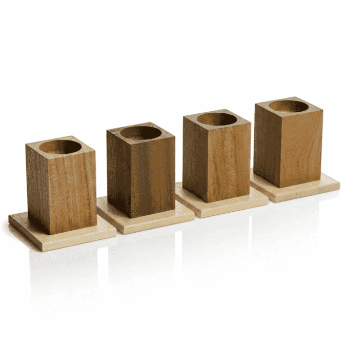 wooden furniture raisers light