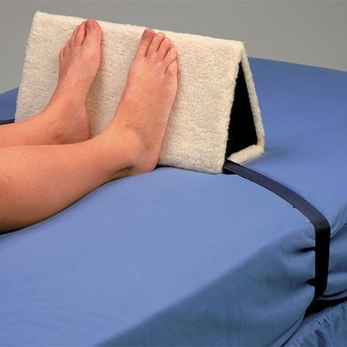 wrap around mattress support in use
