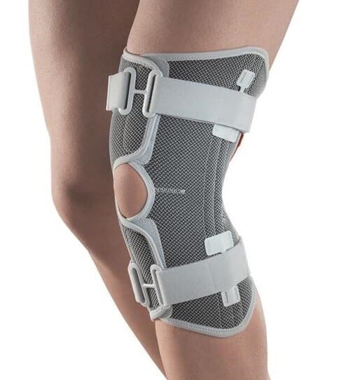 Wrap Around Hinged Knee Support - Medium Beige from Essential Aids