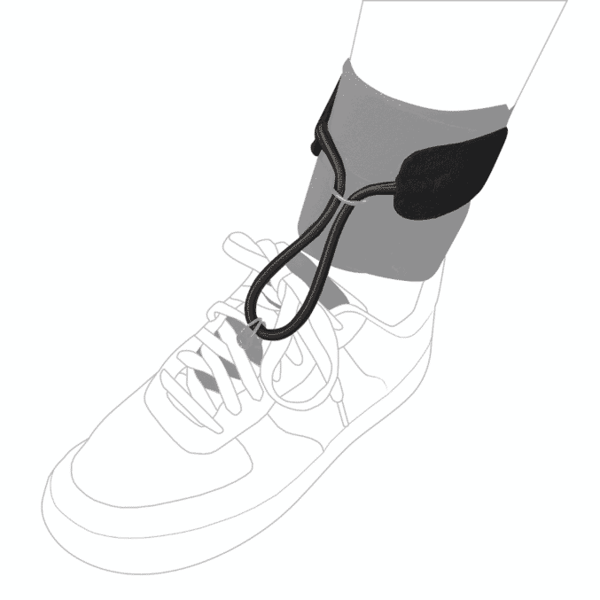x fix ankle brace replacement traction elastic
