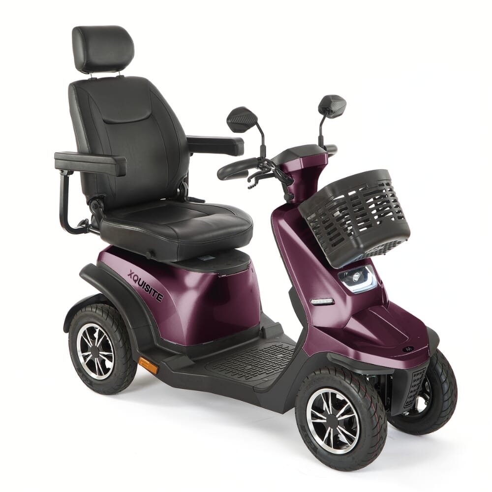 xquisite mobility scooter plum