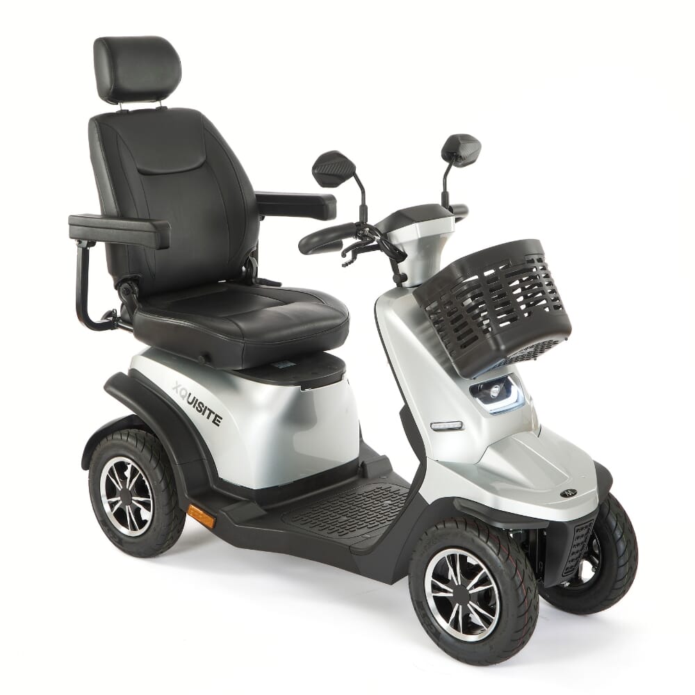 xquisite mobility scooter silver