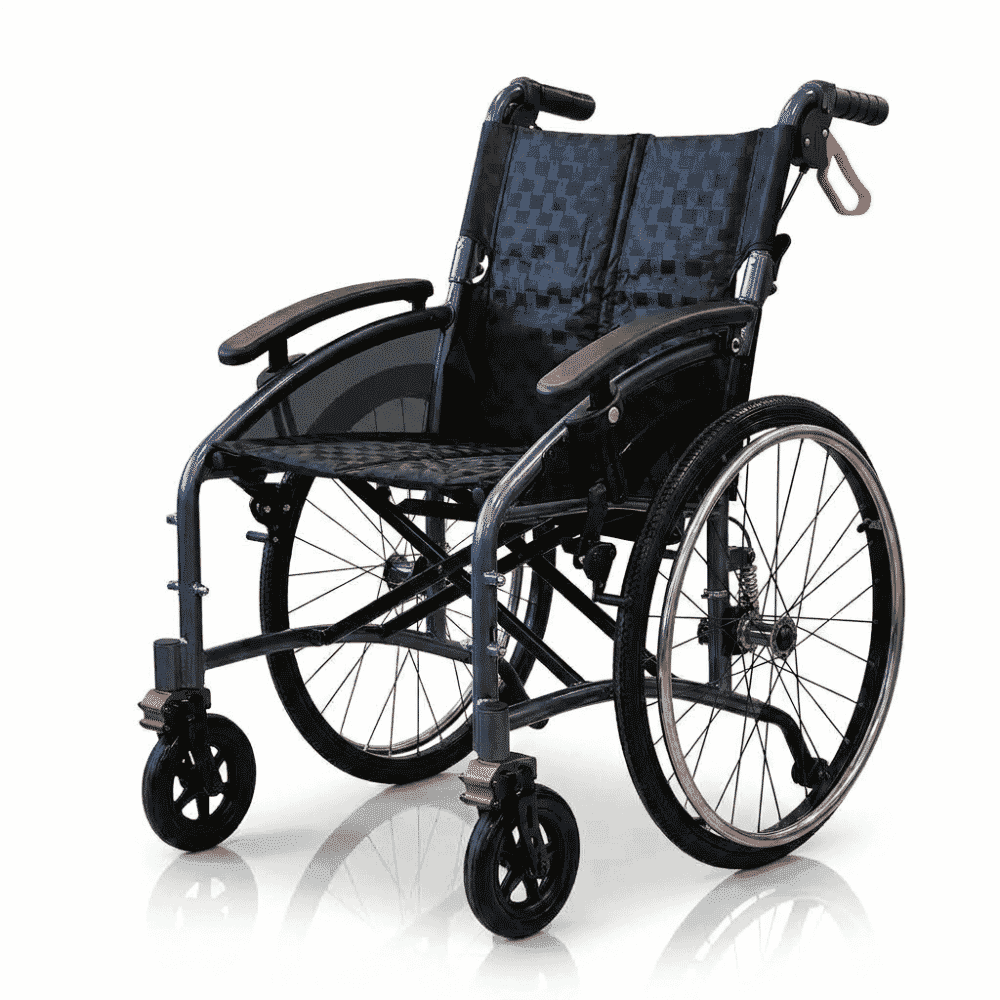 Yo-yo Self Propelled Wheelchair with Suspension
