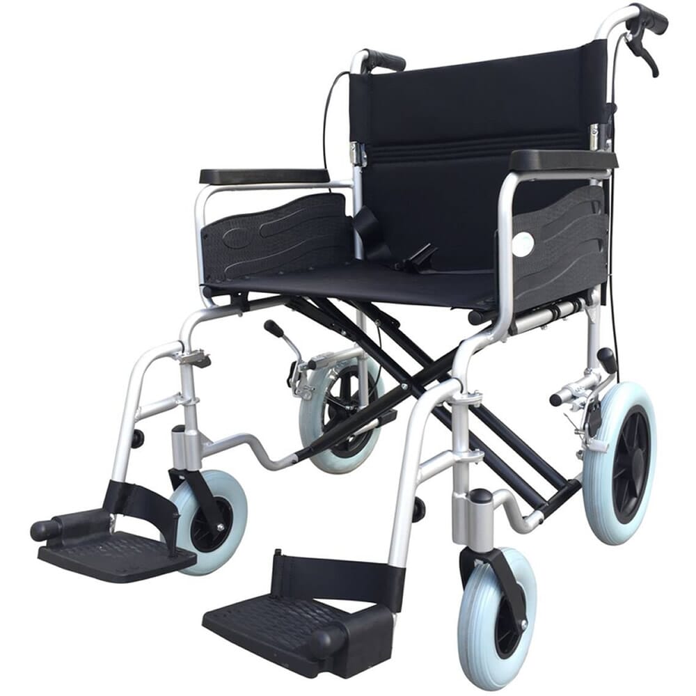 View ZTec Wide Aluminium Transit Wheelchair information