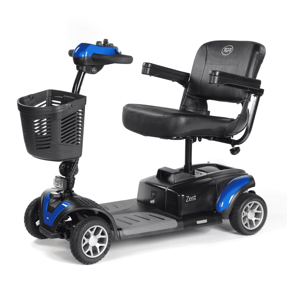 zest mobility scooter blue