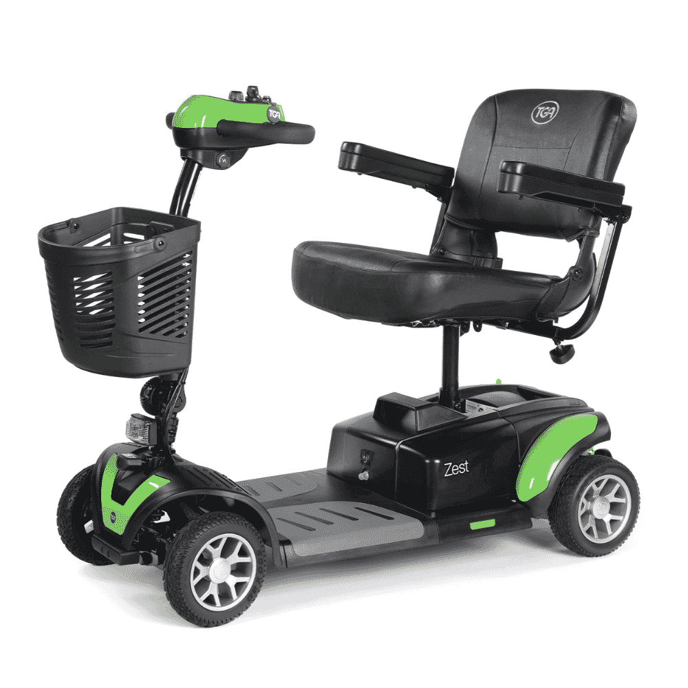 zest mobility scooter green