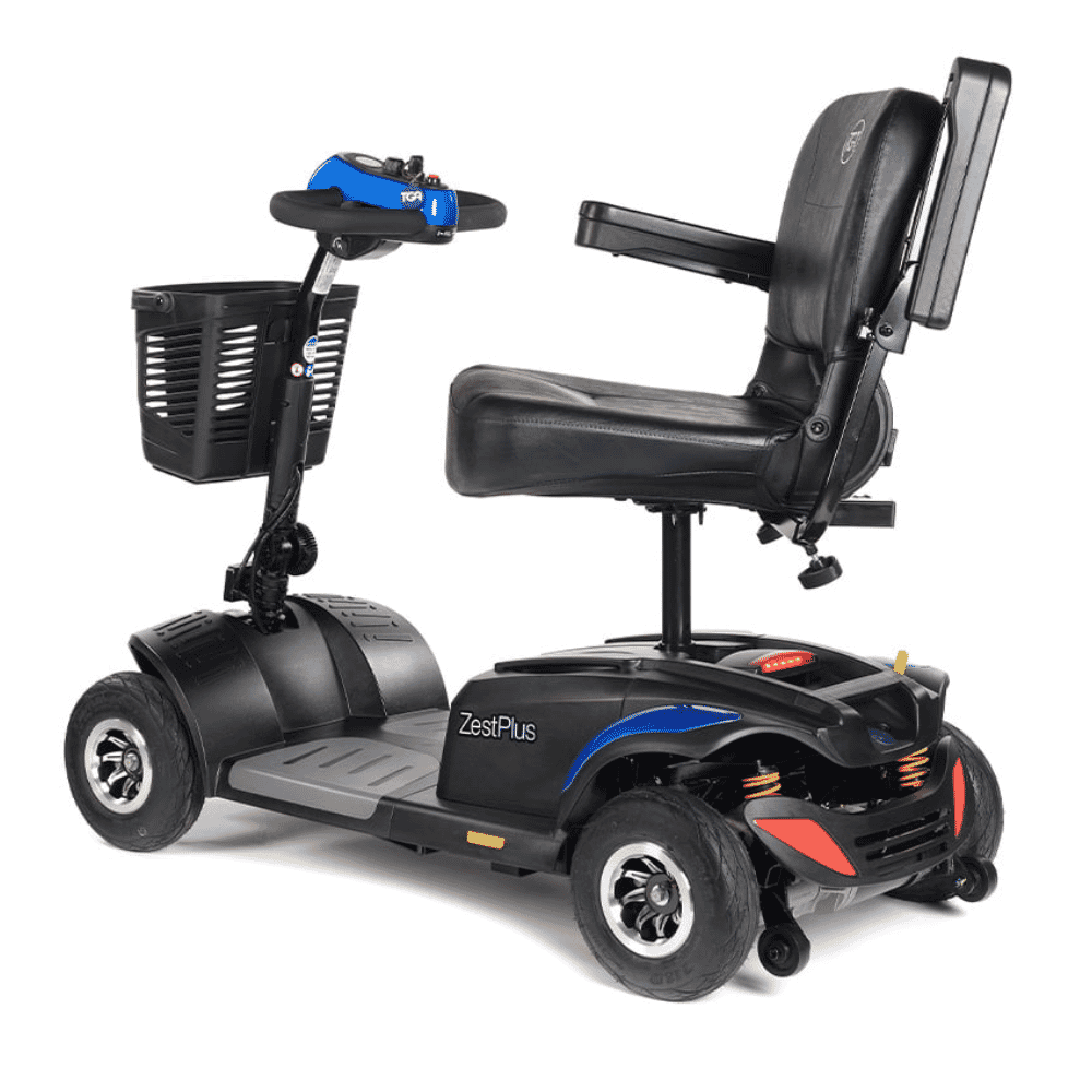 zest plus mobility scooter back