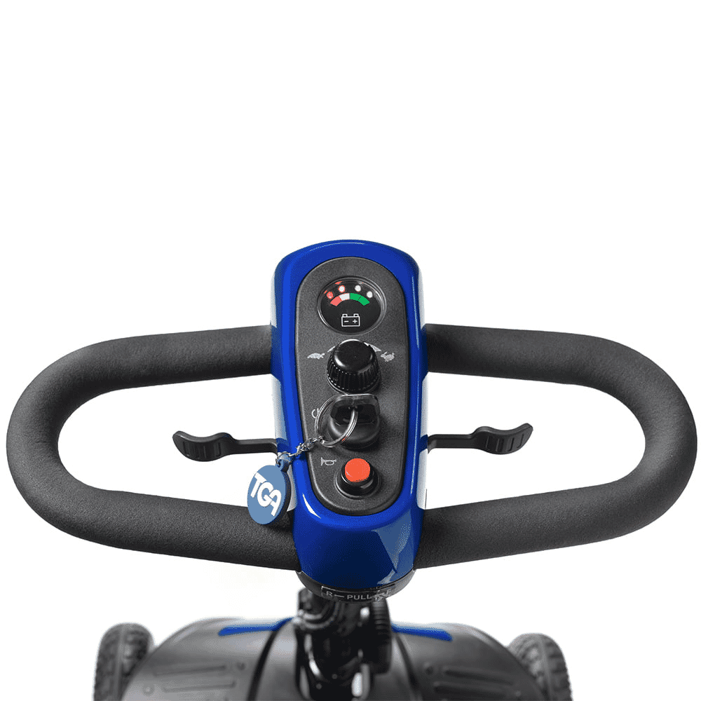 zest plus mobility scooter tiller