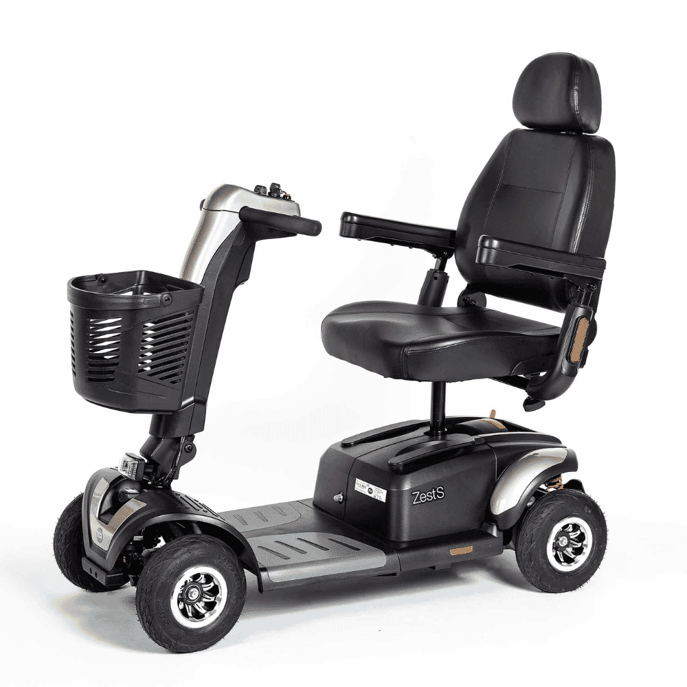zest s mobility scooter silver