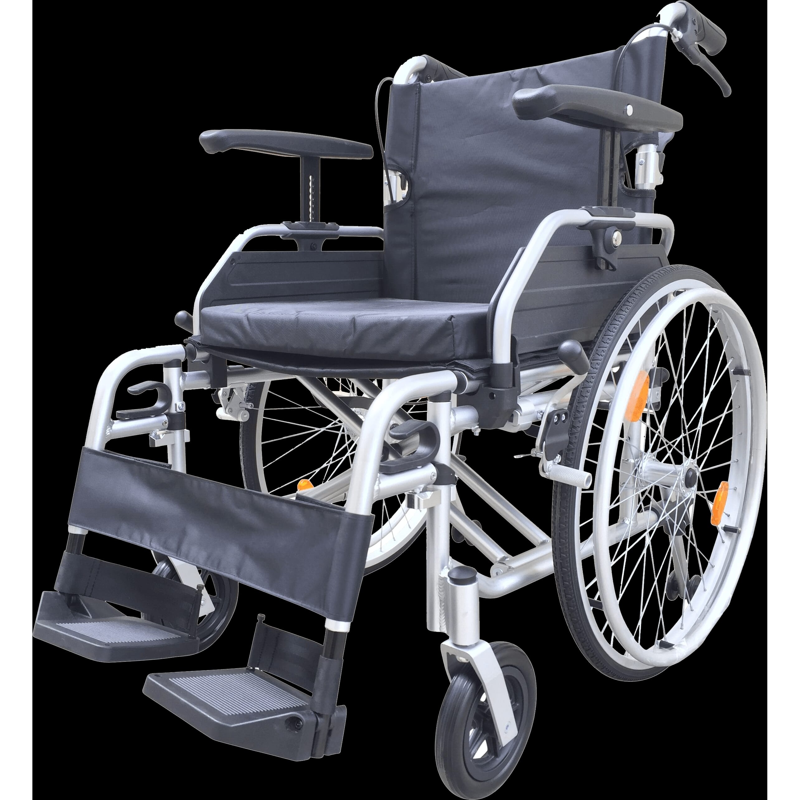 Z-Tec T Line Aluminium Self Propelled Wheelchair With Height Adjustable Armrests