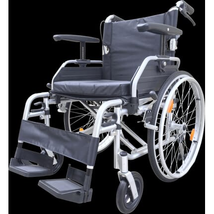 Z-Tec T Line Aluminium Self Propelled Wheelchair With Height Adjustable Armrests