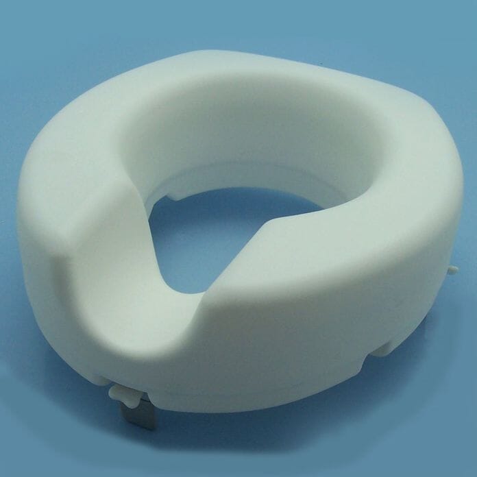 Deluxe Raised Toilet Seat from Essential Aids